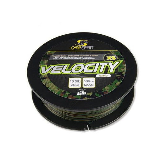 VELOCITY XS MONOFIL ZSINÓR 1200M CAMO 0.300MM